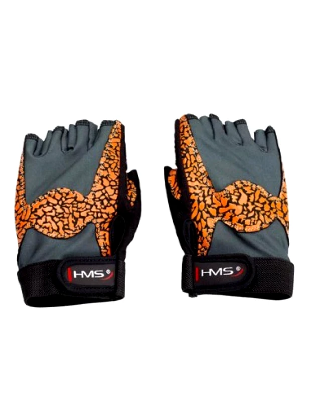 HMS Gloves for the gym Oragne Gray W HMS RST03 rS