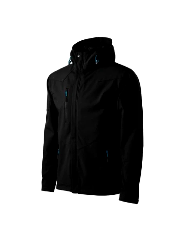 Malfini Malfini Ανδρικό Χειμωνιάτικο Μπουφάν Softshell Αδιάβροχο και Αντιανεμικό Μαύρο MLI-53101