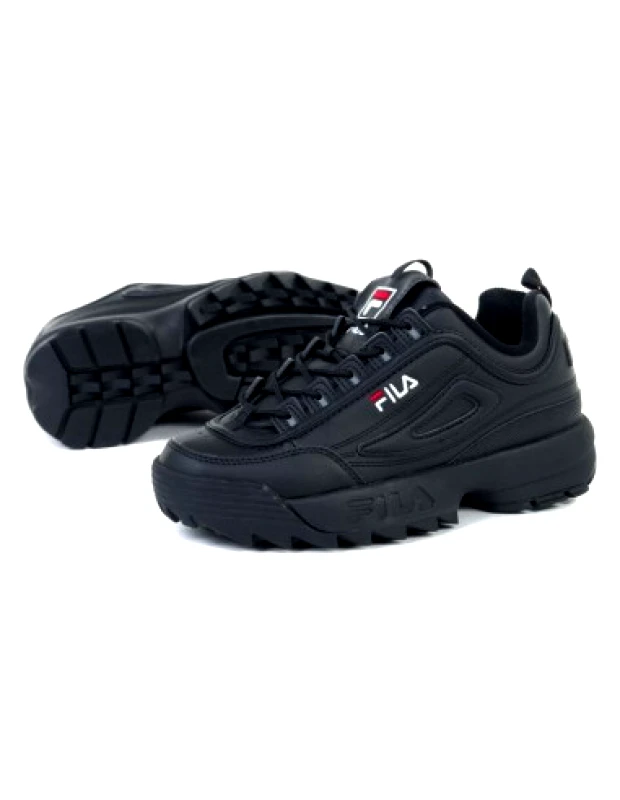 Fila Fila Disruptor Low Γυναικεία Chunky Sneakers Μαύρα 1010302-12V