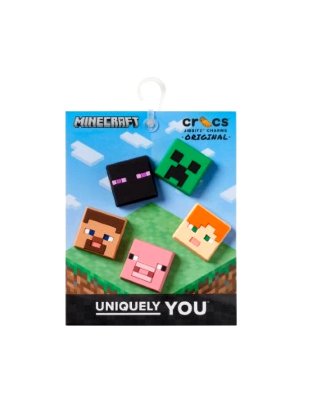 Crocs Crocs Jibbitz Minecraft 5 Pack Pins 10011273