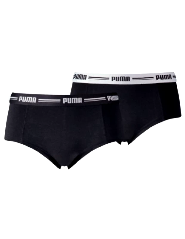 Puma Puma Γυναικεία Boxer 2Pack Μαύρα 603033001-200