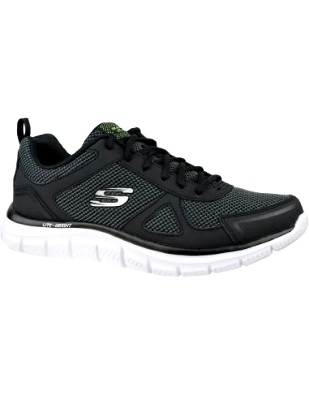 Skechers Skechers Track 52630-BKW Ανδρικά Αθλητικά Παπούτσια Running Μαύρα