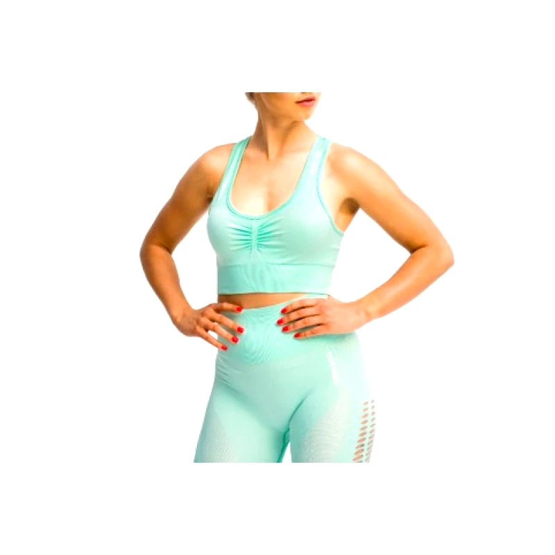 Gymhero GymHero Καλιφόρνια Cute Μπουστάκι BRA-PEACH