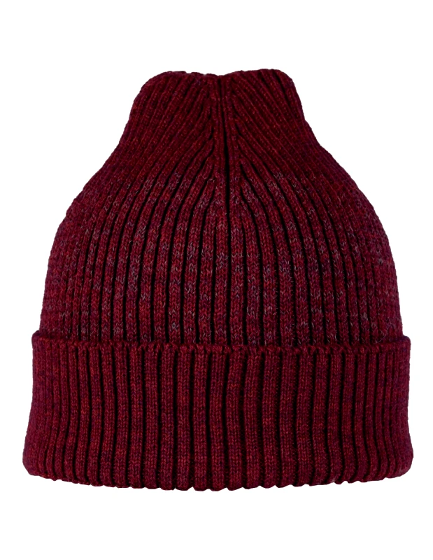 Buff Buff Beanie Unisex Σκούφος Πλεκτός σε Μπορντό χρώμα 132339.653