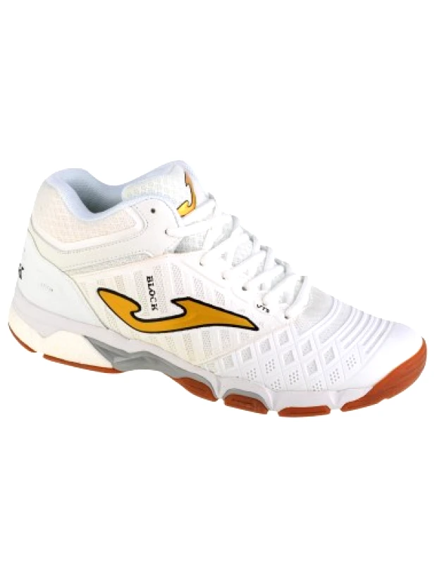 Joma Joma V.Block 2002 VBLOKW2002 Ανδρικά Αθλητικά Παπούτσια Βόλεϊ Λευκά