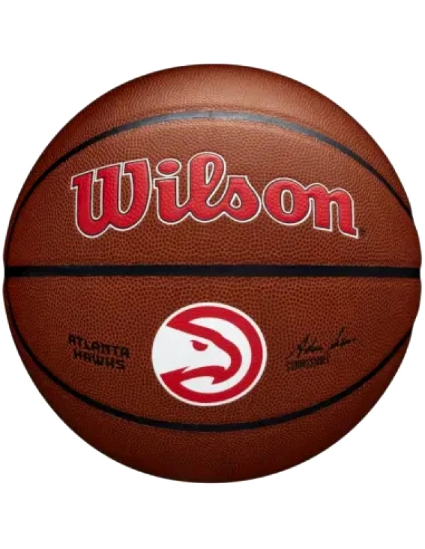 Wilson Wilson NBA Atlanta Hawks Μπάλα Μπάσκετ Indoor/Outdoor WTB3100XBATL