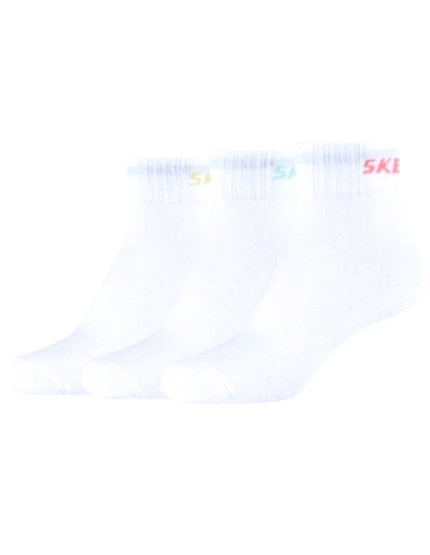 Skechers Skechers SK42022-1000 Αθλητικές Κάλτσες Λευκές 3 Ζεύγη