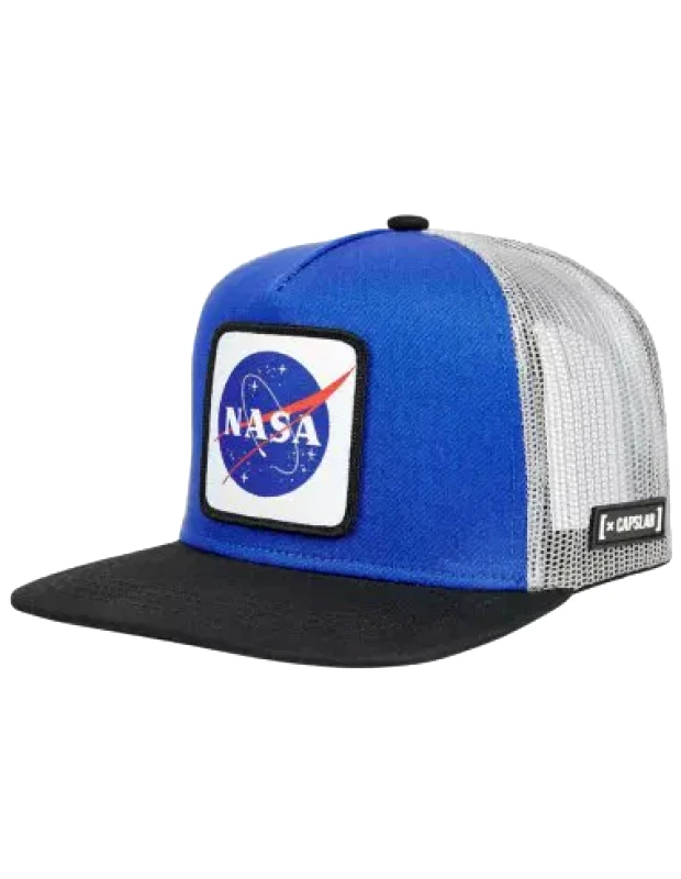 Capslab Capslab Mission Nasa Ανδρικό Jockey με Ίσιο Γείσο Μαύρο CL/NASA/1/US2