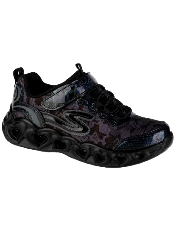 Skechers Skechers Παιδικό Sneaker με Φωτάκια για Κορίτσι Μαύρο 20180L-BBK