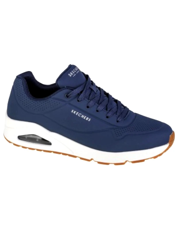 Skechers Skechers Uno Stand On Air Ανδρικά Sneakers Navy Μπλε 52458-NVY