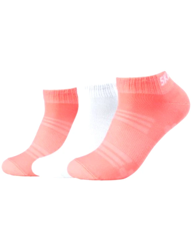 Skechers Skechers SK43022-0410 Αθλητικές Κάλτσες Ροζ 3 Ζεύγη