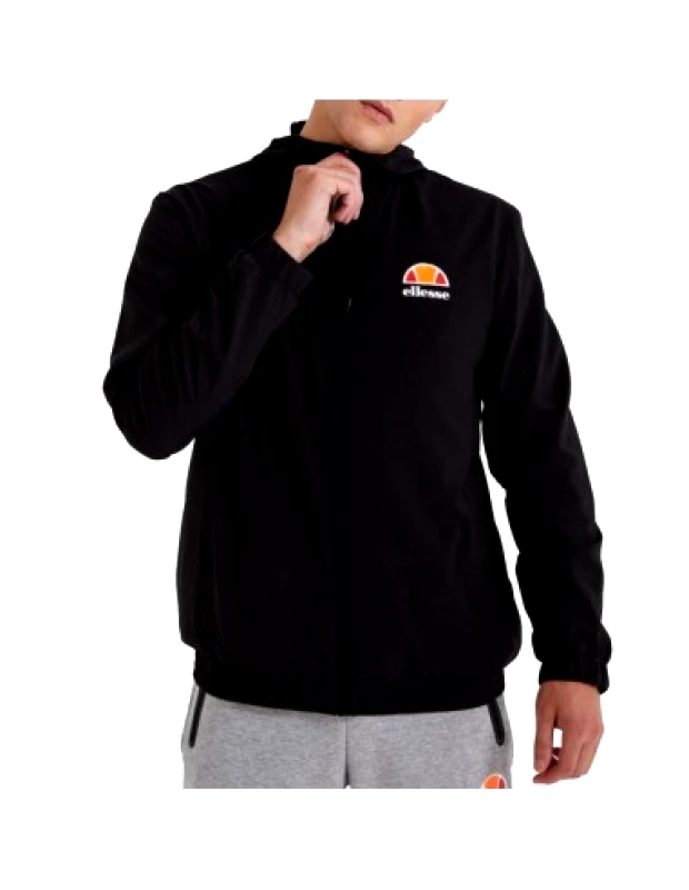 ellesse Ellesse Sella SXG09900 Ανδρική Φούτερ Ζακέτα με Κουκούλα και Τσέπες Μαύρη