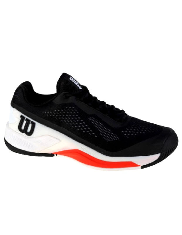 Wilson Wilson Rush Pro 4.0 WRS328320 Ανδρικά Παπούτσια Τένις για Σκληρά Γήπεδα Μαύρα