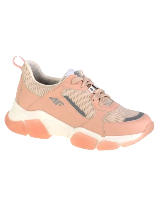 4f 4F Γυναικεία Sneakers Ροζ H4L-OBDL254-56S