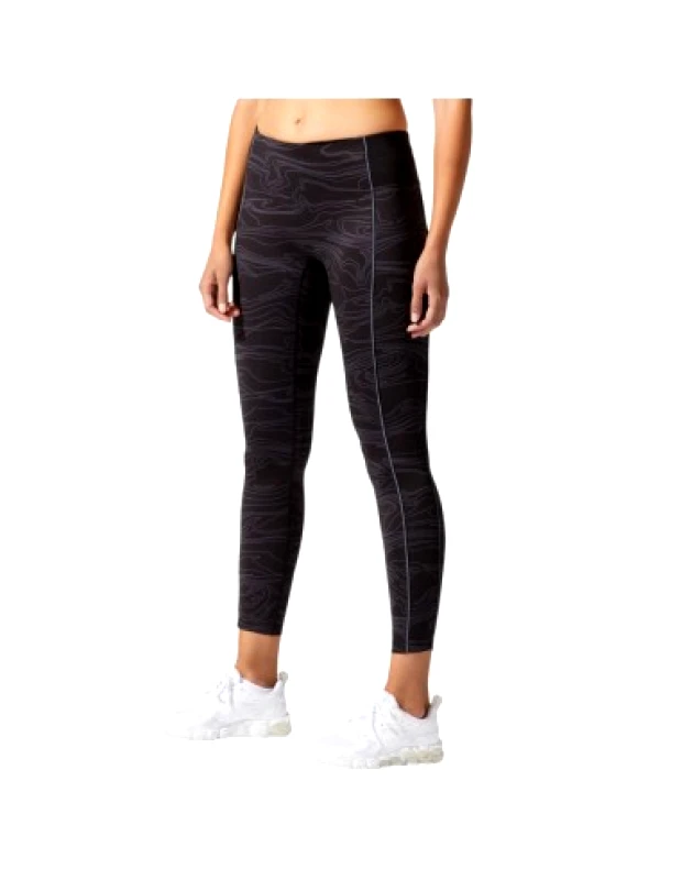 Asics ASICS Piping Gpx Training Γυναικείο Cropped Κολάν Μαύρο 2032B782-001
