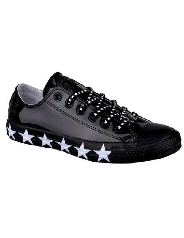 Converse Converse x Miley Cyrus Chuck Taylor All Star Low Top Faux P Sneakers Μαύρα 563720C