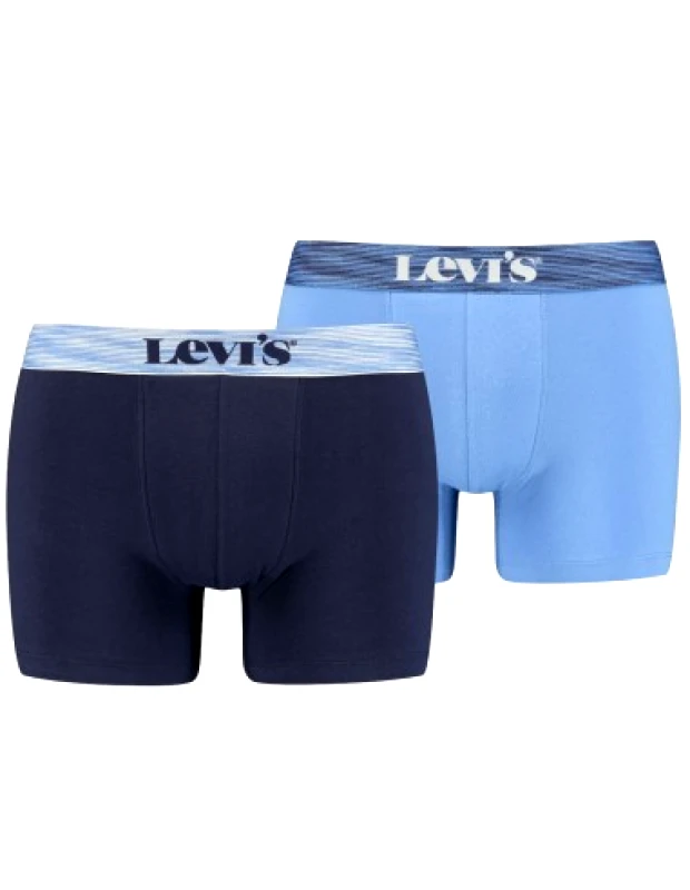 Levi's Levi"s Ανδρικά Μποξεράκια Μπλε / Γαλάζιο 2Pack 37149-0594
