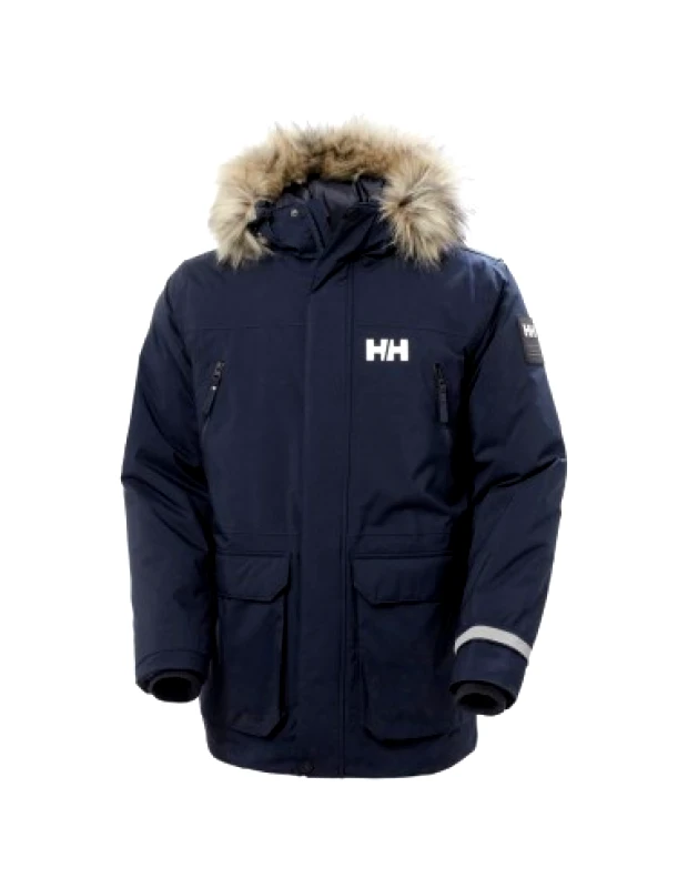 Helly hansen Helly Hansen Reine Ανδρικό Χειμωνιάτικο Μπουφάν Παρκά Αδιάβροχο και Αντιανεμικό Navy Μπλε 53630-597