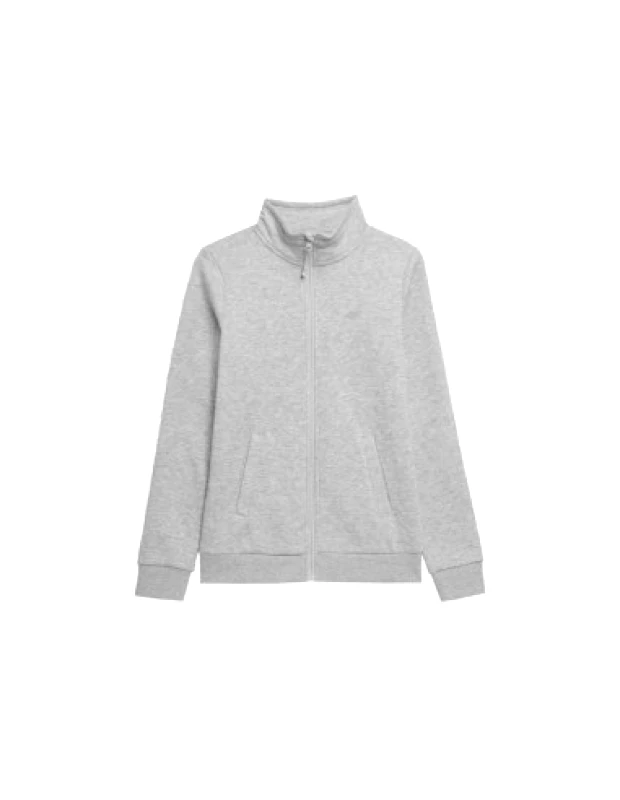 Sweatshirt 4F W 4FSS23TSWSF371 cool light gray malange φωτογραφία