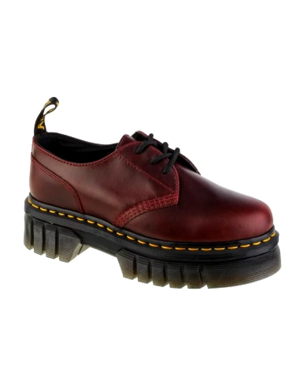 Dr. Martens Dr. Martens Audrick 3i Δερμάτινα Γυναικεία Derby σε Μπορντό Χρώμα 27815211