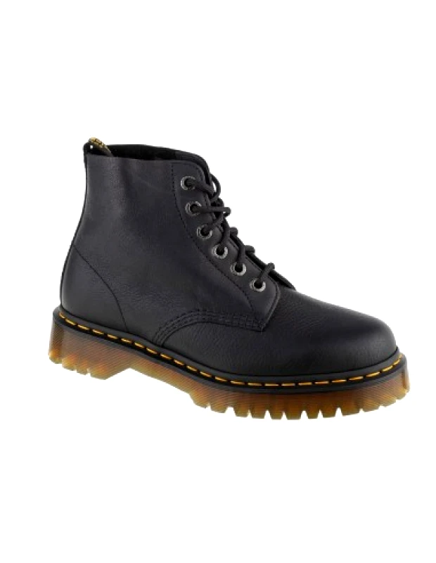 Dr. Martens Dr. Martens 101 Bex Δερμάτινα Μαύρα Ανδρικά Μποτάκια 27373001