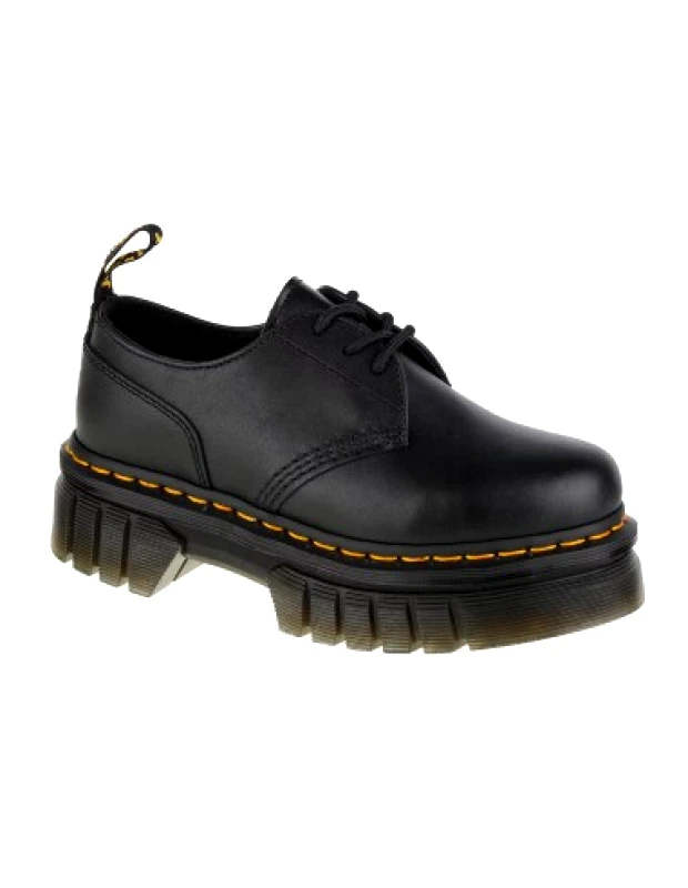 Dr. Martens Dr. Martens Δερμάτινα Γυναικεία Derby σε Μαύρο Χρώμα 27147001