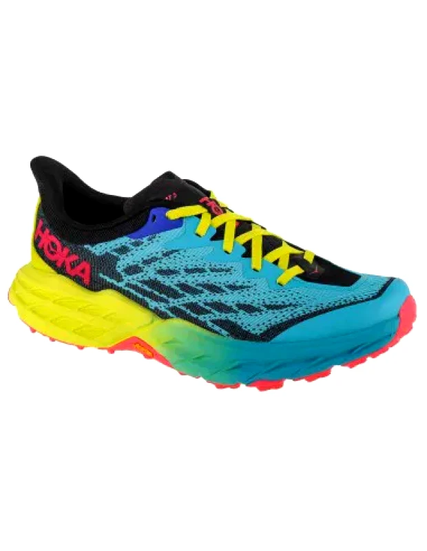 Hoka Hoka Speedgoat 5 1123157-SBBK Ανδρικά Αθλητικά Παπούτσια Trail Running Πολύχρωμα