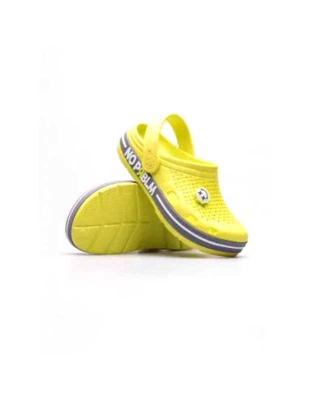 Coqui Coqui Παιδικά Σαμπό Θαλάσσης Lindo 6423-404-1348 Κίτρινα