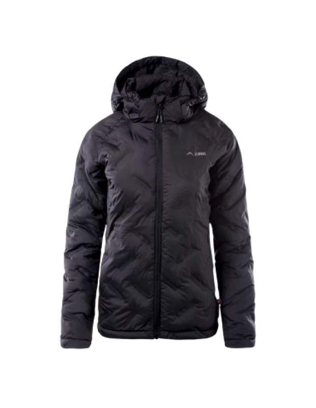Elbrus Elbrus Ally 92800439234 Κοντό Γυναικείο Puffer Μπουφάν για Χειμώνα Μαύρο