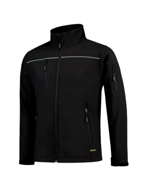 Tricorp Tricorp T53T1 Ανδρικό Χειμωνιάτικο Μπουφάν Softshell Αδιάβροχο και Αντιανεμικό Μαύρο