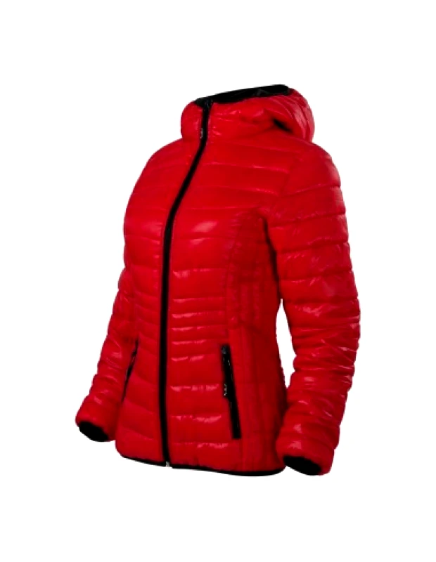 Malfini Malfini Κοντό Γυναικείο Puffer Μπουφάν για Χειμώνα Κόκκινο MLI-55171