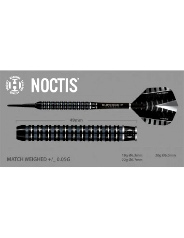 Harrows Harrows Noctis 90% Softip Βελάκια HS-TNK-000016015