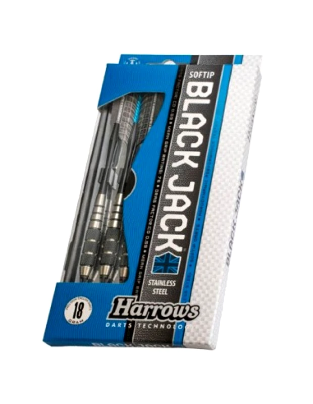 Harrows Harrows Black Jack Softip Βελάκια HS-TNK-000013291