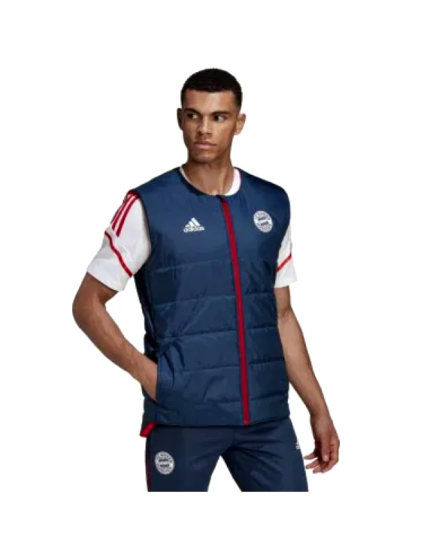 adidas performance Adidas Bayern Αμάνικο Ανδρικό Μπουφάν Navy Μπλε HG1132