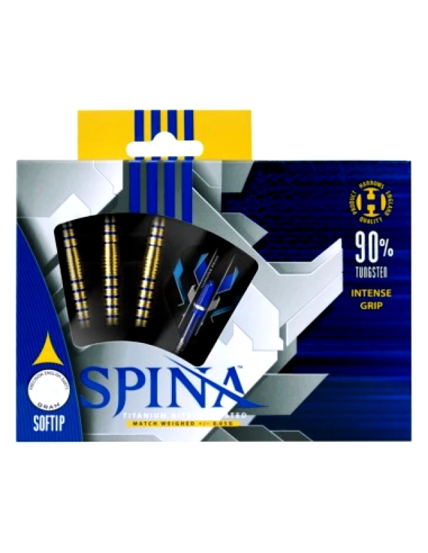 Harrows Harrows Spina Gold 90% Softip Βελάκια HS-TNK-000013752