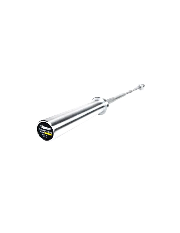 Tiguar Tiguar TI-WG0002 Ίσια Μπάρα Φ25mm 15kg Μήκους 201cm με Κολάρα Δαχτυλίδια