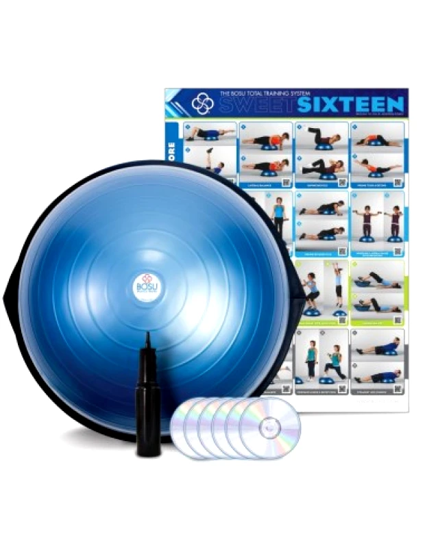 Bosu Home Edition 72 72-10850-2XPQ Μπάλα Ισορροπίας Μπλε
