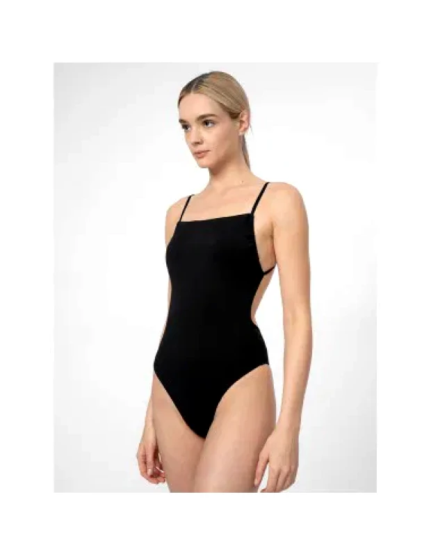 4f 4F Ολόσωμο Μαγιό Μαύρο 4FSS23USWSF022-20S
