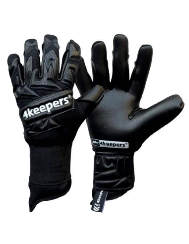 4keepers 4Keepers Equip Panter NC S836287 Γάντια Τερματοφύλακα Ενηλίκων Μαύρα