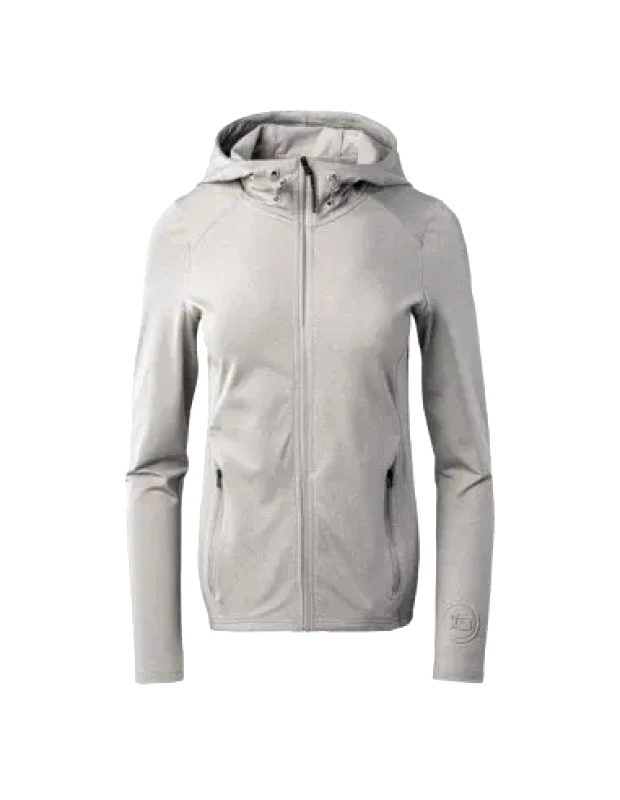 IQ IQ Taiga Γυναικεία Ζακέτα Φούτερ με Κουκούλα Γκρι 92800398589