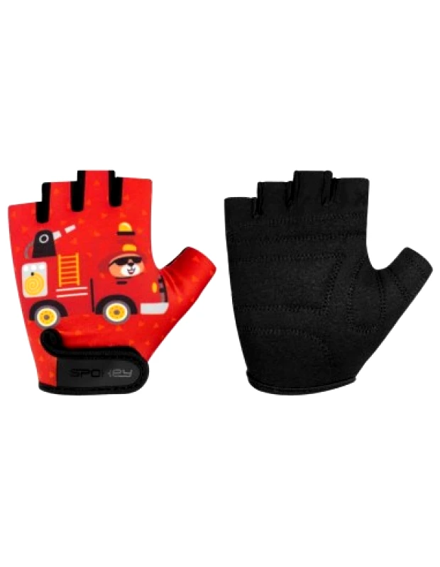 Spokey Spokey Fun RD Jr S cycling gloves SPK941126