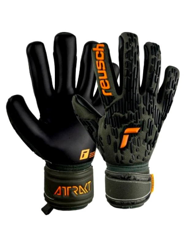 Reusch Reusch Attrakt Freegel Silver 5370035-5555 Γάντια Τερματοφύλακα Ενηλίκων Πράσινα