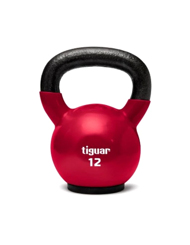 Tiguar Tiguar TI-KB0012 Kettlebell Βινυλίου 12kg Κόκκινο