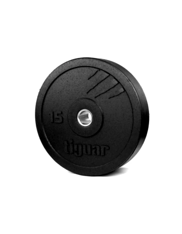 Tiguar Tiguar TI-WB01500V2 Δίσκος Ολυμπιακού Τύπου Λαστιχένιος 1 x 15kg Φ50mm
