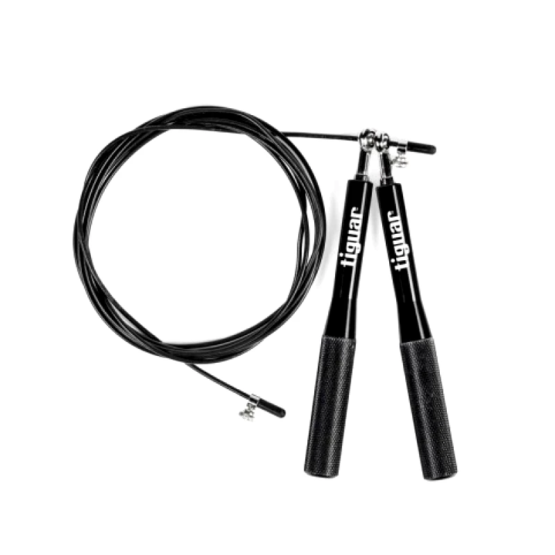 Tiguar Tiguar Pro TI-SPRO01 Σχοινάκι Ταχύτητας 3m Μαύρο με Ρυθμιζόμενο Μήκος