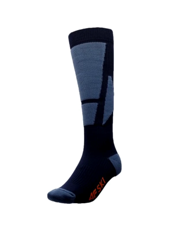 4f 4F Fnk 4FWAW23UFSOM109-31S Ανδρικές Κάλτσες Σκι & Snowboard Μαύρες 1 Ζεύγος