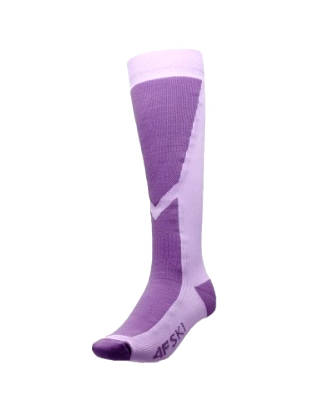 4f 4F Fnk 4FWAW23UFSOF107-52S Γυναικείες Κάλτσες Σκι & Snowboard Μωβ 1 Ζεύγος
