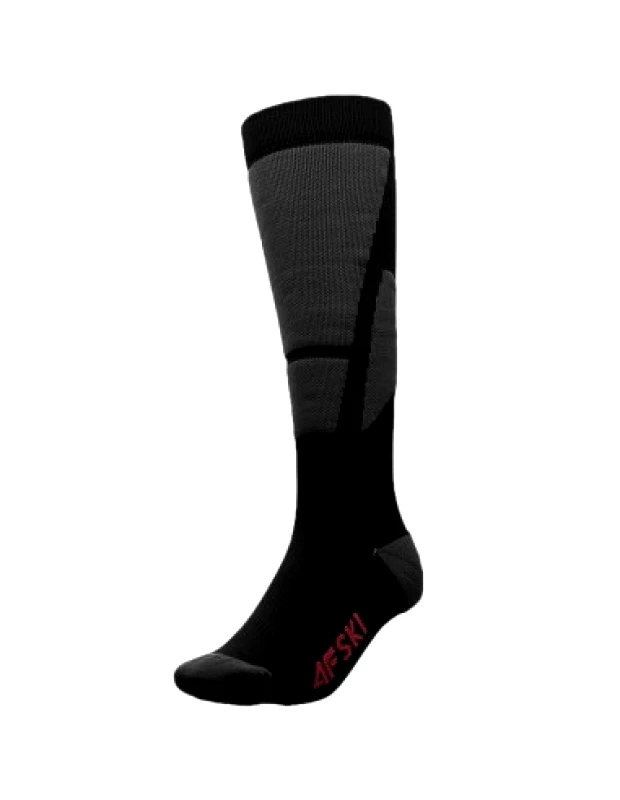 4f 4F Fnk 4FWAW23UFSOM109-62S Ανδρικές Κάλτσες Σκι & Snowboard Μαύρες 1 Ζεύγος