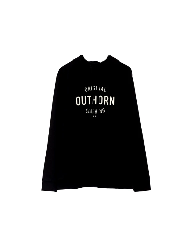 Outhorn Outhorn Ανδρικό Φούτερ με Κουκούλα Μαύρο HOL21-BLM602-20S