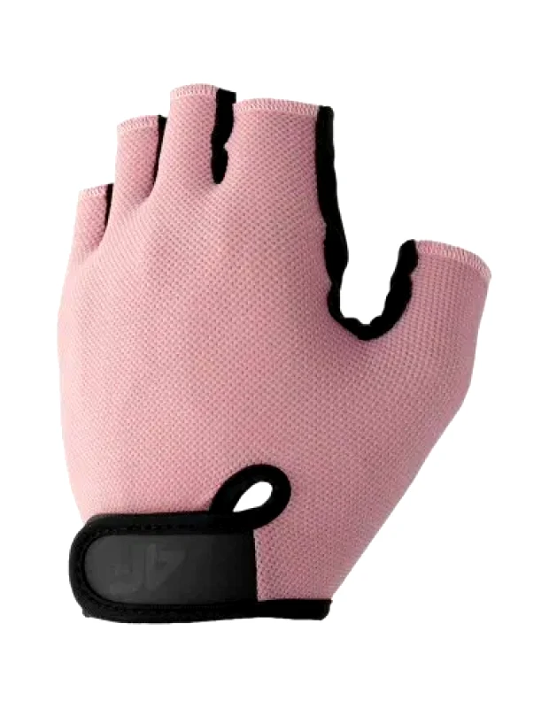 4f 4F Unisex 4FSS23AFGLU058-56S Γάντια Ποδηλασίας Ροζ